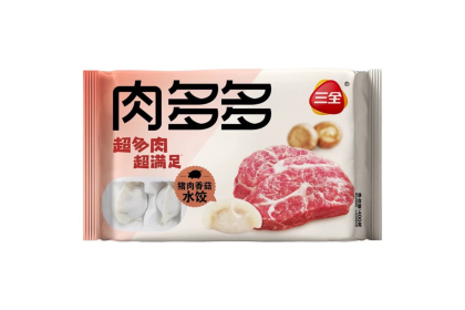 San Quan Dumpling Pork Mushroom 三全肉多多猪肉香菇水饺 450GM（VIP会员价：RM10.90）